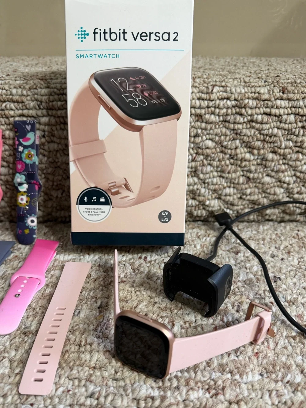 Fitbit Versa 2 Smart Watch and Accessories